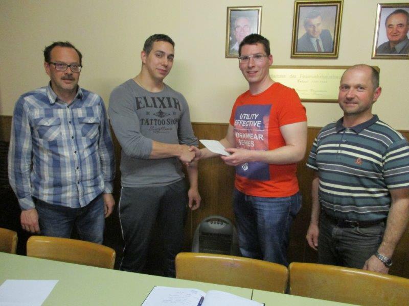 Martin Gilly - Beförderung zum Löschmeister am 15.04.2016 Martin Gilly - Beförderung zum Löschmeister am 15.04.2016