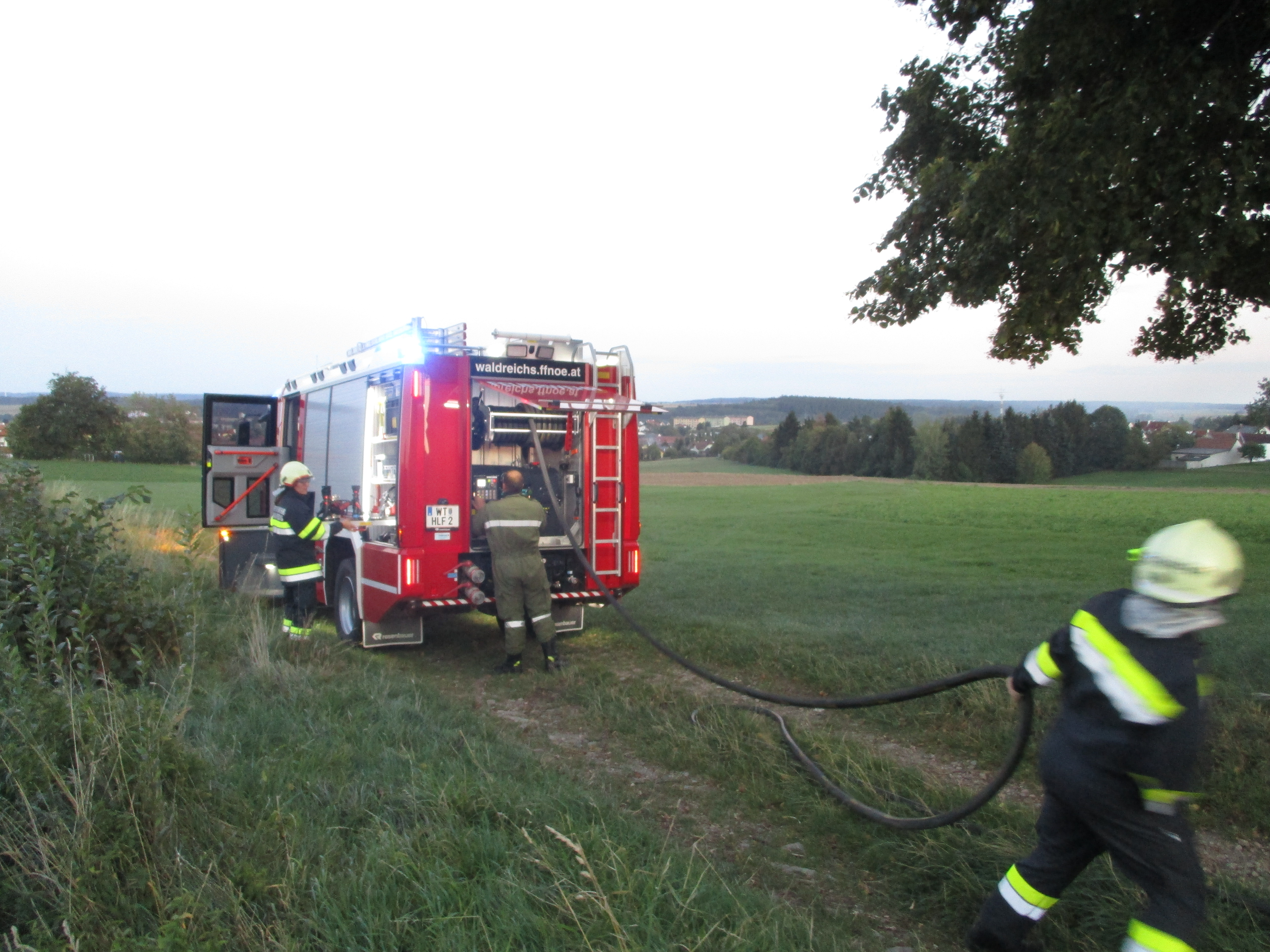 Einsatz Dachstuhlbrand in Dietmanns 25.09.2018 059