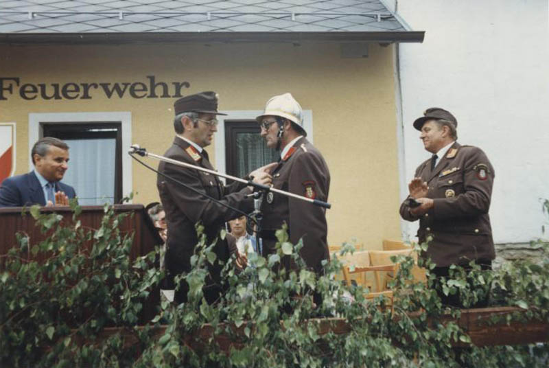 Auszeichnung kommandand Fritz Silberbauer - 1965