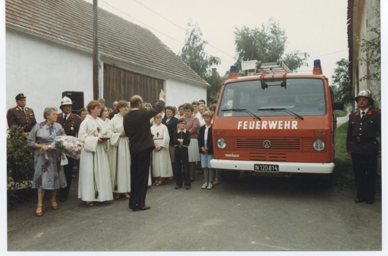 1985 Autosgnung Patin Maria Mayer